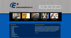 Desktop Screenshot of e3construction.net